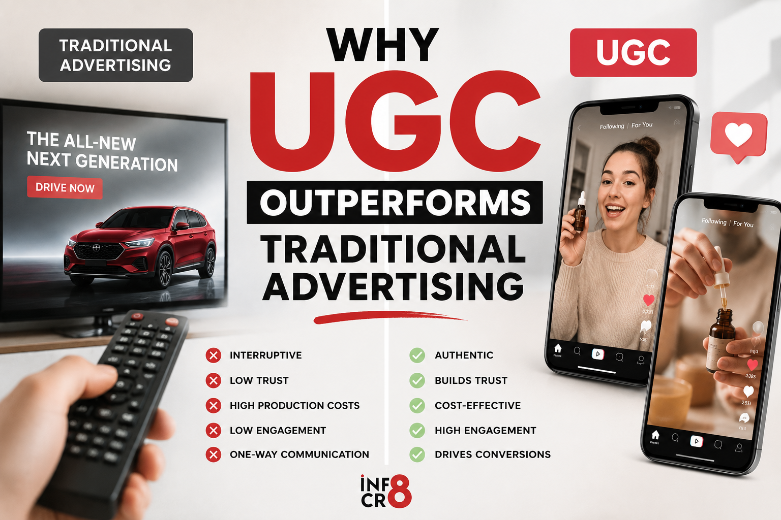 Why UGC Outperforms Traditional Advertising